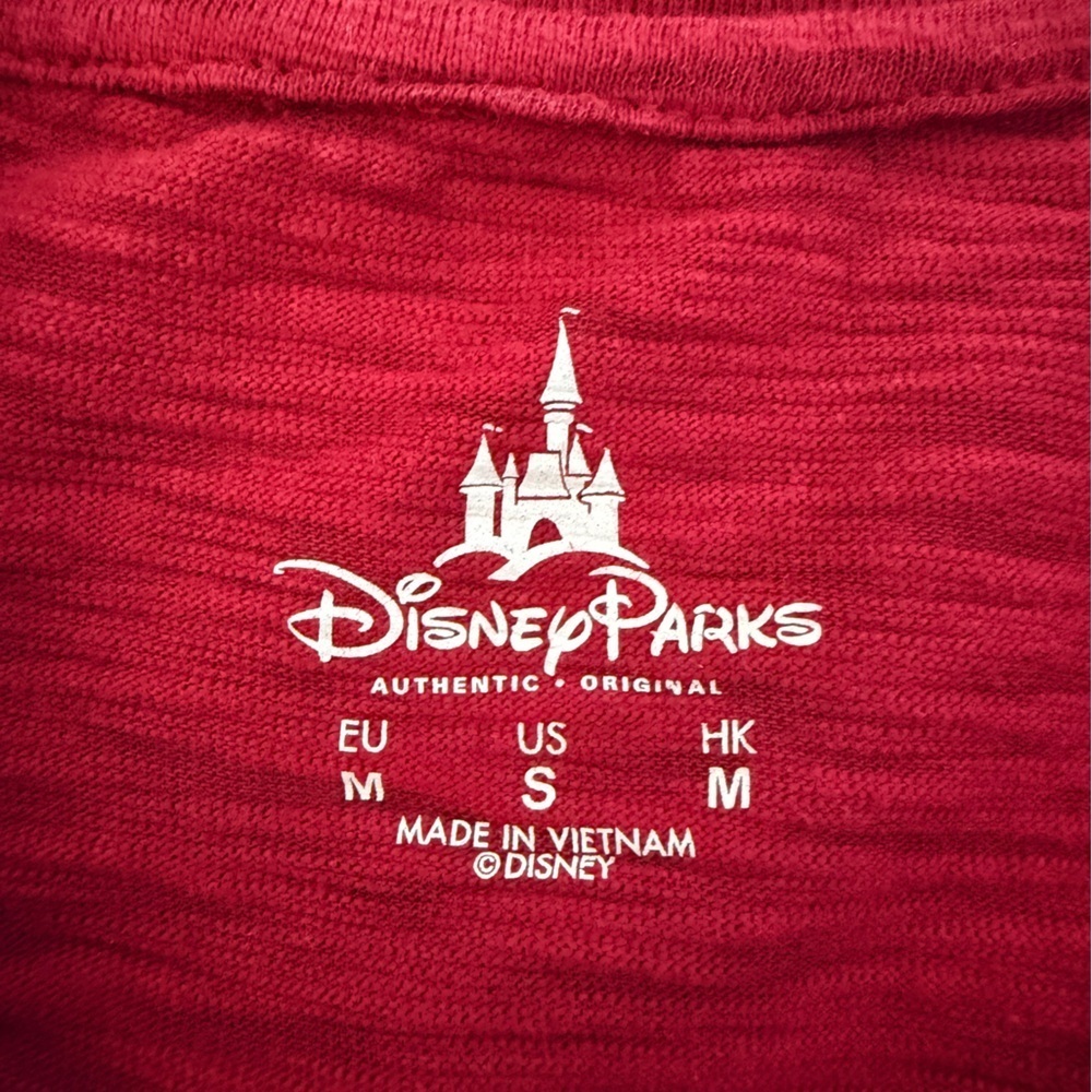 Disney Parks Sequin Mickey Red Thin Sweater - Picture 3 of 8